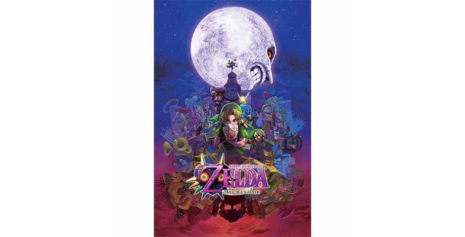 Постер The Legend Of Zelda (Majora's Mask)